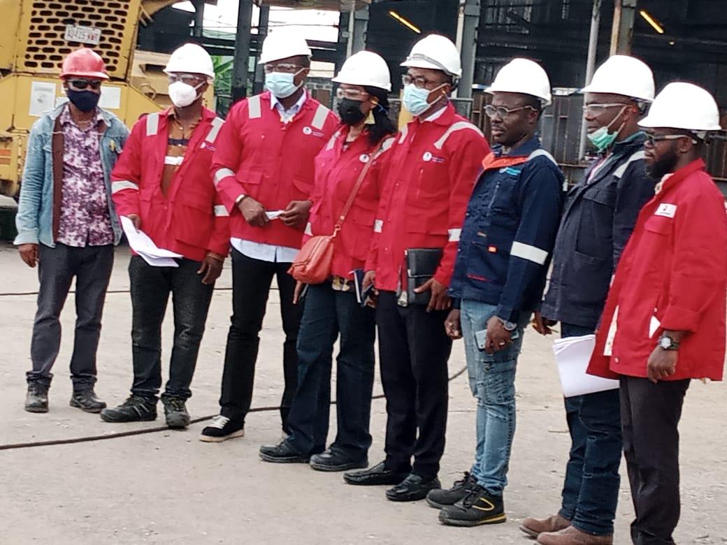 Crew on site