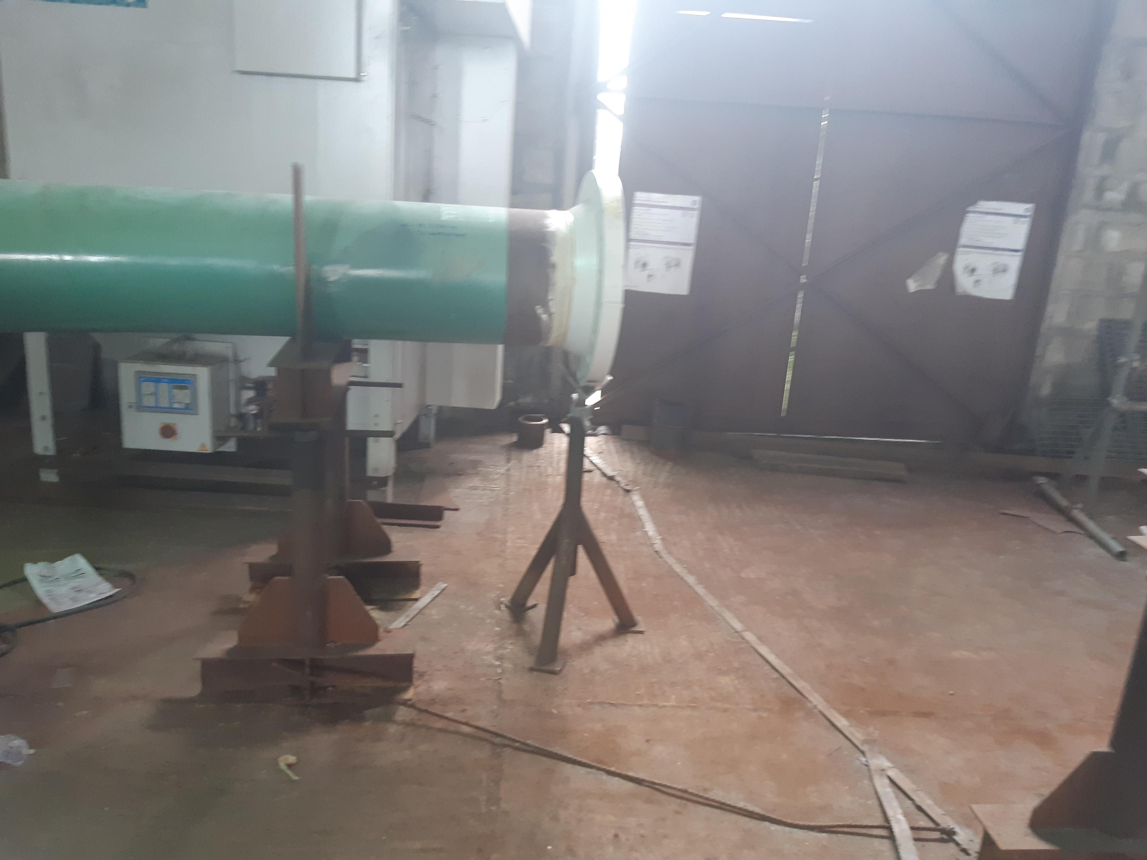 Apapa workshop floor — fabrication in progress